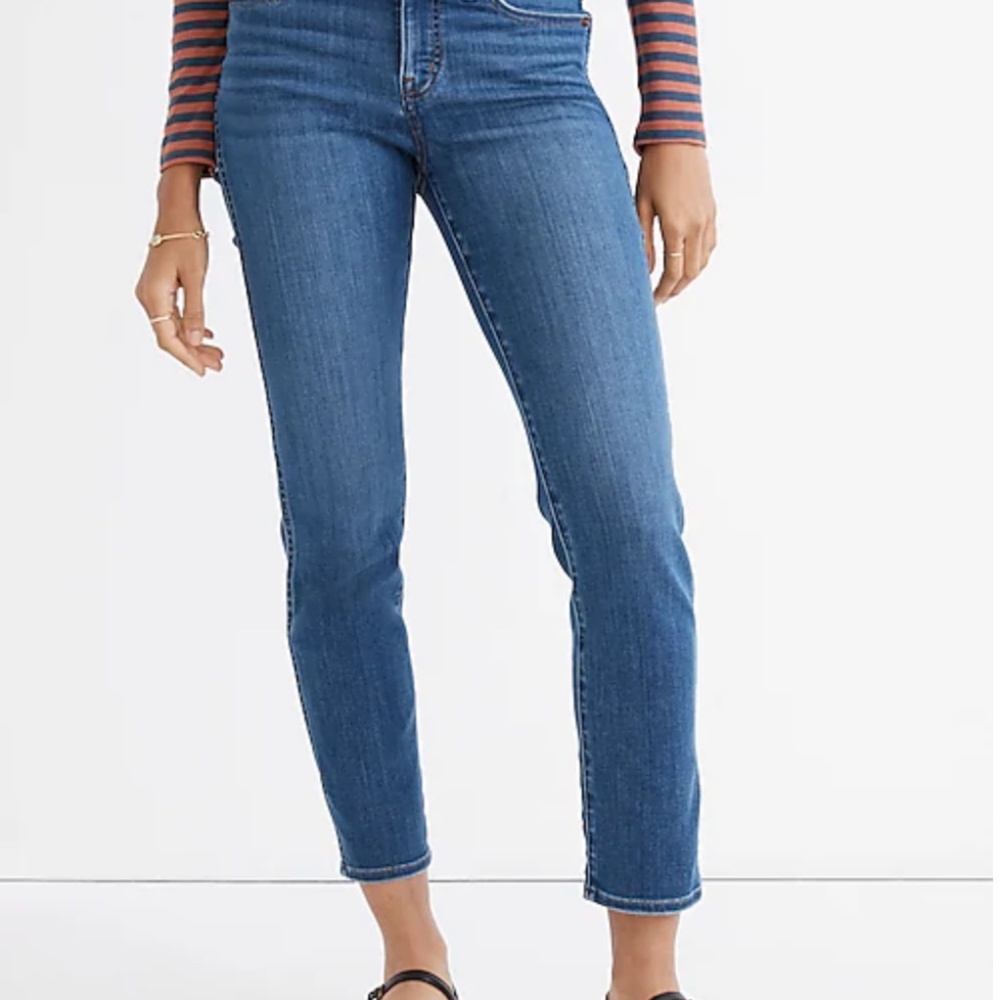 Madewell Mid-Rise Stovepipe Jeans in Leman Wash: TENCEL™ Denim Edition